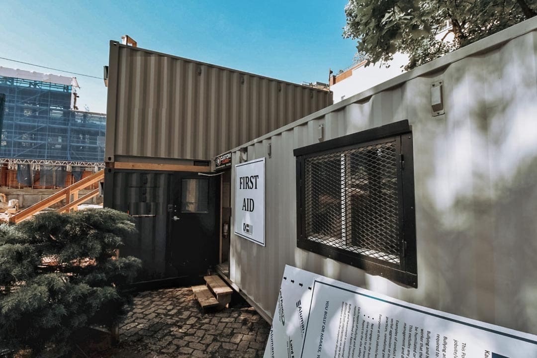 20&rsquo; Office CUBE &ndash; Wood Finished - Metro Container PTY LTD