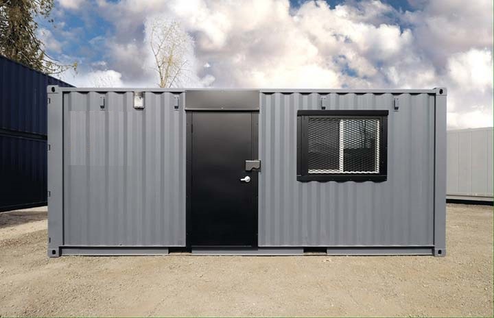 20&rsquo; Office CUBE &ndash; Wood Finished - Metro Container PTY LTD