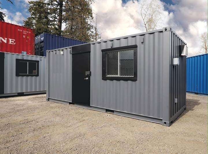 20&rsquo; Office CUBE &ndash; Wood Finished - Metro Container PTY LTD