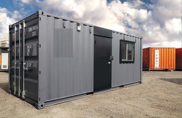20&rsquo; Office CUBE &ndash; Wood Finished - Metro Container PTY LTD