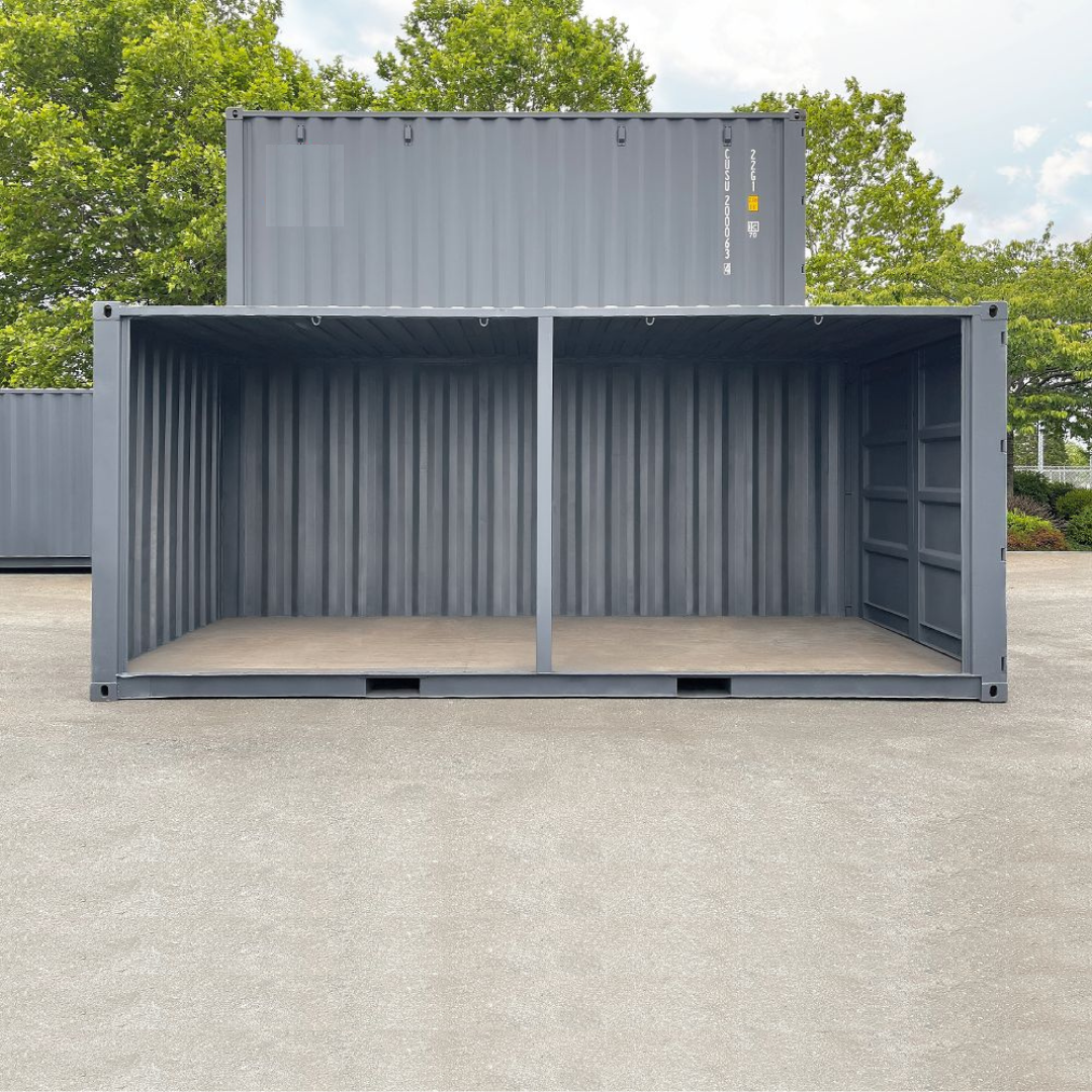 20&rsquo; Used &ldquo;Open Face&rdquo; Shipping Container - Metro Container PTY LTD