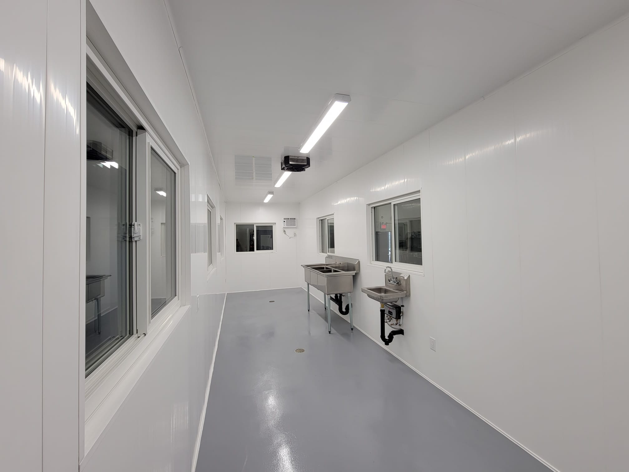 Food Processing Unit With Walk in Cooler - Metro Container PTY LTD