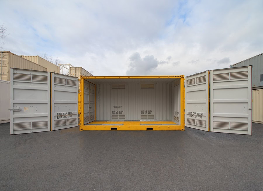20&rsquo;HC Openside Containment Cube - Metro Container PTY LTD