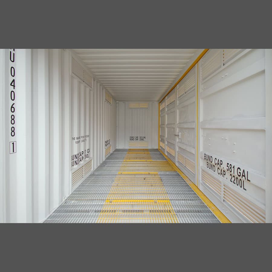 20&rsquo;HC Openside Containment Cube - Metro Container PTY LTD