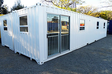 12m office converted containers